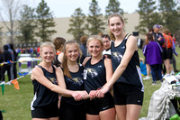 Track @ NDSCS "Congrats! 3200 Relay State Qualifiers"